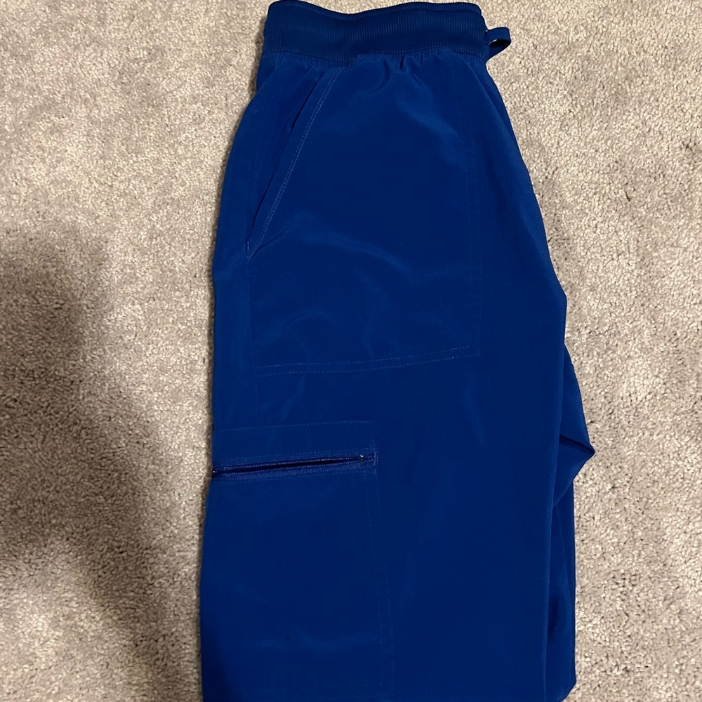 Mens blue Cherokee aurora jogger pants, size small